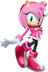 1girl 3d absurdres amy_rose amy_rose_(winter_sports) animal_ears animal_nose black_pantyhose boots closed_mouth dress female_focus flat_chest full_body fur-trimmed_dress fur_trim furry furry_female gloves green_eyes hairband hand_on_own_hip happy heel_up highres long_sleeves looking_at_viewer mario_&amp;_sonic_(series) mario_&amp;_sonic_at_the_rio_2016_olympic_games official_art pantyhose pink_dress pink_hair pom_pom_(clothes) red_boots red_hairband short_dress short_hair sidelocks simple_background smile solo sonic_(series) spread_fingers standing tail third-party_source transparent_background white_gloves zipper_footwear