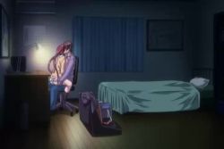 1boy 1girl age_difference animated anime_screenshot aqua_bra aqua_panties ass ass_grab bag bed bedroom blush bow bow_bra bra breasts brother_and_sister brown_eyes brown_hair chair desk facing_another french_kiss grabbing_another&#039;s_ass groping groping_ass hayakawa_ayane hetero incest kiss looking_at_another open_clothes panties phone saliva saliva_trail short_hair shoukoujo shoulder_bag siblings sitting sitting_on_lap sitting_on_person skirt small_breasts sound straddling sweatdrop twintails underwear unworn_clothes unworn_skirt upright_straddle video