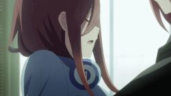 2girls animated animated_gif bad_tag bed bed_sheet black_choker black_jacket blue_eyes blue_sweater blush brown_hair butterfly_hair_ornament choker dot_nose female_focus go-toubun_no_hanayome green_skirt hair_between_eyes hair_ornament headphones headphones_around_neck highres indoors jacket kneehighs legs long_hair lying lying_on_person miniskirt multiple_girls nakano_miku nakano_nino on_back on_bed open_mouth pantyhose pleated_skirt quintuplets red_hair school_uniform short_hair siblings sisters skirt socks sweater thighhighs thighs white_thighhighs yuri zettai_ryouiki