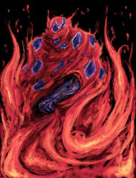 1990s_(style) 1boy cloak final_fantasy final_fantasy_iv fire kara_(color) lowres male_focus rubicante solo