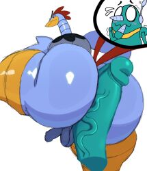 ass buttjob huge_ass non-web_source penis penis_size_difference scratch_(adventures_of_sonic_the_hedgehog) yaoi