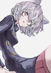 Rule 34 | 1girl, animal ears, cat ears, cat girl, highres, hunter x hunter, maikeru (dk maikel), neferpitou, short hair, shorts, tagme