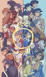 6+boys 6+girls ace_attorney ace_attorney_investigations ace_attorney_investigations_2:_prosecutor&#039;s_gambit ahoge antenna_hair apollo_justice apollo_justice:_ace_attorney aristotle_means ascot athena_cykes balding bandana barok_van_zieks beads beard black_hair blonde_hair blue_eyes blue_hair blue_vest bored brown_hair brown_vest calisto_yew cloak coat dark-skinned_female dark_skin dhurke_sahdmadhi diego_armando drill_hair earrings everyone eyepatch facial_hair fat fat_man fingerless_gloves formal_clothes franziska_von_karma from_side ga&#039;ran_sigatar_khura&#039;in gaspen_payne glasses gloves godot_(ace_attorney) goggles gregory_edgeworth grey_hair grin hat highres ichiyanagi_bansai ichiyanagi_yumihiko jacket japanese_clothes jewelry kazuma_asogi klavier_gavin kristoph_gavin lana_skye lawyer leaning_forward long_beard long_hair looking_to_the_side manfred_von_karma marvin_grossberg mask messy_hair mia_fey miles_edgeworth mole mole_under_mouth multiple_boys multiple_girls mustache nahyuta_sahdmadhi necktie nervous_sweating old old_man open_mouth orange_hair phoenix_wright phoenix_wright:_ace_attorney phoenix_wright:_ace_attorney_-_dual_destinies phoenix_wright:_ace_attorney_-_justice_for_all phoenix_wright:_ace_attorney_-_spirit_of_justice phoenix_wright:_ace_attorney_-_trials_and_tribulations ponytail pout prayer_beads praying purple_hair red_scarf red_vest ryunosuke_naruhodo scar scarf shigaraki_tateyuki shirt short_hair side_ponytail sidelocks simon_blackquill smile smug spiked_hair suit sweat teeth time_stables trench_coat vest white_hair winston_payne yellow_vest