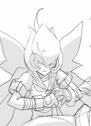 Rule 34 | bancholilimon, banchou, delinquent, digimon, flower, highres, plant, scar, school uniform