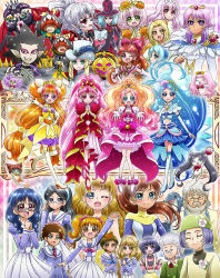 &gt;:d 6+girls :d ;d adjusting_eyewear age_difference aiguillette aihara_yuuki_(go!_princess_precure) akagi_towa akeboshi_karin amanogawa_kirara amanogawa_stella animal_print ankle_boots annotated arm_up aroma_(go!_princess_precure) azuma_seira beads beard big_hair black_hair blonde_hair blue_eyes blue_hair blunt_bangs bodysuit book boots bow braid brown_hair buttons cat_print character_request chieri_(go!_princess_precure) close_(go!_princess_precure) closed_eyes closed_mouth cokata commentary_request crossed_arms cure_flora cure_mermaid cure_scarlet cure_twinkle curly_hair dark-skinned_female dark_skin diving_suit dolphin drill_hair dyspear earrings everyone eyeliner eyepatch eyeshadow facial_hair fang fishnets flat_chest flower framed freckles freeze_(go!_princess_precure) frills glasses gloves go!_princess_precure gradient_background gradient_hair green_eyes grin hair_over_eyes hair_rings hairband happy haruno_haruka hat hat_flower heart high_heel_boots high_heels high_ponytail holding holding_book hood ichijou_ranko jack-o&#039;-lantern jewelry kaidou_minami kisaragi_reiko kitakaze_asuka kuroro_(go!_princess_precure) light_smile lock lock_(go!_princess_precure) long_hair long_sleeves magical_girl makeup mask microphone miss_siamour mochizuki_yume multicolored_hair multiple_girls nail_polish nanase_yui necktie night_pumpkin nishikido_(go!_princess_precure) nishimine_ayaka old old_man old_woman one_eye_closed open_book open_mouth orange_hair outstretched_arms own_hands_clasped own_hands_together padlock pince-nez pink_eyes pink_hair pleated_skirt pointy_ears ponytail precure prince_kanata princess_pumplulu puff_(go!_princess_precure) pumpkin purple_eyes purple_hair red_hair refi_(go!_princess_precure) school_uniform sei_(go!_princess_precure) semi-rimless_eyewear serafuku shirogane_(go!_princess_precure) shut_(go!_princess_precure) sidelocks skirt smile sparkle spiked_hair spikes staff standing stop_(go!_princess_precure) streaked_hair suspender_skirt suspenders sweater thick_eyebrows thigh_boots thigh_gap thighhighs tiara tina_(go!_princess_precure) top_hat turtleneck twilight_(go!_princess_precure) twin_braids twin_drills twintails under-rim_eyewear v-shaped_eyebrows very_long_hair waist_bow wand warp_(go!_princess_precure) wavy_hair wetsuit white_hair yellow_eyes yura_(go!_princess_precure)