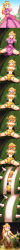 1girl bad_end ball_gag bdsm before_and_after bikini blonde_hair blue_earrings blue_eyes bondage bound bracelet breast_pump brooch choker comic convenient_censoring crown dominatrix dress elbow_gloves evil_smile gag gloves gold_crown haryudanto head-mounted_display highres hypnosis jewelry lipstick machine makeup mario_(series) mechanical_fixation milking_machine mind_break mind_control nintendo pink_dress princess_peach purple_eyes purple_lips red-tinted_eyewear red_earrings restrained sex_machine slingshot_swimsuit smile smoke spiked_bracelet spiked_choker spikes super_mario_bros._1 swimsuit thighhighs tinted_eyewear transformation trembling whip yellow_background yellow_gloves