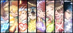 Rule 34 | 3girls, 5boys, digimon, digimon adventure, glasses, highres, ishida yamato, izumi koshiro, kido jo, multiple boys, multiple girls, naoki akamine, tachikawa mimi, takaishi takeru, takenouchi sora, yagami hikari, yagami taichi