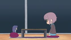 Rule 34 | 00s, achakura, animated, animated gif, asakura ryoko, chibi, lowres, nagato yuki, short hair, suzumiya haruhi-chan no yuuutsu, suzumiya haruhi no yuuutsu, table
