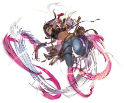 1girl dark-skinned_female dark_skin granblue_fantasy minaba_hideo official_art smile tabina_(granblue_fantasy) tagme