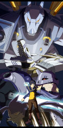 Rule 34 | digimon, digimon frontier, drawinglee, garummon, highres, light, magnagarurumon, minamoto kouji, strabimon, tagme, wolfmon