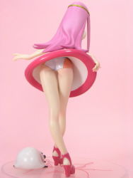 00s 1girl anemone_(eureka_seven) ass eureka_seven eureka_seven_(series) female_focus figure gulliver_(eureka_seven) long_legs photo_(medium) solo upskirt