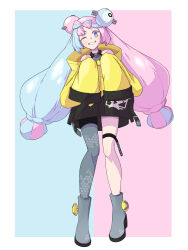 Rule 34 | 1girl, absurdres, highres, highs (wtjy7477), iono (pokemon), multicolored hair, nintendo, pokemon, pokemon sv, solo, two-tone hair