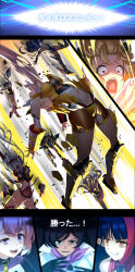 6+girls artist_request character_request defeat highres multiple_girls ryona senki_zesshou_symphogear smile tagme