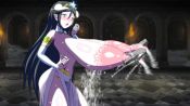 1girl albedo_(overlord) animated blush bouncing_breasts breast_pull breasts game_cg gigantic_breasts grabbing_another&#039;s_breast groping horns huge_nipples lactation long_nipples milk nipple_pull nipple_stimulation nipple_tweak nokko_otsu overlord_(maruyama) sagging_breasts stick_nipples tagme video yellow_eyes
