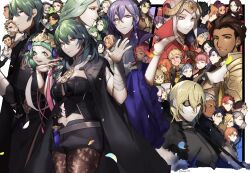 6+boys 6+girls alois_rangeld annette_fantine_dominic annette_fantine_dominic_(timeskip) ashe_ubert ashe_ubert_(timeskip) balthus_von_albrecht balthus_von_albrecht_(timeskip) bernadetta_von_varley bernadetta_von_varley_(timeskip) blue_eyes blue_hair braid breasts female_byleth_(fire_emblem) male_byleth_(fire_emblem) caspar_von_bergliez caspar_von_bergliez_(timeskip) catherine_(fire_emblem) claude_von_riegan claude_von_riegan_(timeskip) closed_mouth commentary constance_von_nuvelle constance_von_nuvelle_(timeskip) cyril_(fire_emblem) cyril_(fire_emblem)_(timeskip) dark-skinned_female dark-skinned_male dark_skin dedue_molinaro dedue_molinaro_(timeskip) dimitri_alexandre_blaiddyd dimitri_alexandre_blaiddyd_(timeskip) dorothea_arnault dorothea_arnault_(timeskip) edelgard_von_hresvelg edelgard_von_hresvelg_(timeskip) english_commentary everyone felix_hugo_fraldarius felix_hugo_fraldarius_(timeskip) ferdinand_von_aegir ferdinand_von_aegir_(timeskip) fire_emblem fire_emblem:_three_houses flayn_(fire_emblem) frown gilbert_pronislav green_eyes green_hair hair_between_eyes hair_ornament hair_ribbon hanneman_von_essar hapi_(fire_emblem) highres hilda_valentine_goneril hilda_valentine_goneril_(timeskip) hubert_von_vestra hubert_von_vestra_(timeskip) ignatz_victor ignatz_victor_(timeskip) ingrid_brandl_galatea ingrid_brandl_galatea_(timeskip) jeralt_reus_eisner leonie_pinelli linhardt_von_hevring linhardt_von_hevring_(timeskip) long_hair long_sleeves looking_at_viewer lorenz_hellman_gloucester lorenz_hellman_gloucester_(timeskip) lysithea_von_ordelia lysithea_von_ordelia_(timeskip) manuela_casagranda marianne_von_edmund marianne_von_edmund_(timeskip) medium_hair mercedes_von_martritz mercedes_von_martritz_(timeskip) multiple_boys multiple_girls navel nintendo one_eye_closed open_mouth pantyhose petra_macneary petra_macneary_(timeskip) pointy_ears raphael_kirsten raphael_kirsten_(timeskip) rhea_(fire_emblem) ribbon ribbon_braid seinikuten serious seteth_(fire_emblem) shamir_nevrand smile sothis_(fire_emblem) sylvain_jose_gautier sylvain_jose_gautier_(timeskip) tiara twin_braids waving yuri_leclerc yuri_leclerc_(timeskip)