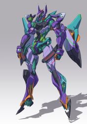 Rule 34 | clenched hands, commentary request, funnels (gundam), gfred, gundam, gundam gquuuuuux, highres, ka ki o, mecha, mecha focus, mobile suit, no humans, robot, science fiction, shadow, solo, zeon