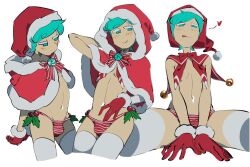 Rule 34 | 1boy, arm behind head, arm up, bell, blue brooch, blue eyes, blue hair, blush, bow, brooch, bulge, cape, christmas, cloak, closed mouth, colored skin, cookie run, cyan eyes, fur-trimmed cape, fur-trimmed gloves, fur-trimmed hat, fur-trimmed hood, fur trim, gloves, half-closed eyes, hat, heart, hood, hood down, hooded cloak, humanization, jewelry, licking, licking lips, looking at viewer, male focus, mistletoe, mistletoe panties, navel, nipples covered, pale skin, panties, penis in panties, peppermint brooch, peppermint cookie, personification, raised eyebrow, red bow, red cape, red gloves, red hat, red hood, red panties, red sailor collar, sailor collar, short hair, sitting, smile, striped bow, striped clothes, striped panties, thighhighs, tongue, tongue out, trap, two-tone bow, two-tone panties, underwear, v arms, white background, white bow, white panties, white stripe, white thighhighs