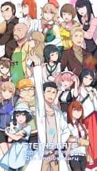 1boy 6+boys 6+girls absolutely_everyone absurdres adam&#039;s_apple akiha_rumiho alexis_leskinen amane_suzuha amane_yuki animal_ear_hairband animal_ears apron aqua_eyes arm:_up arm_belt baseball_cap beard_stubble belt belt_around_waist belt_buckle beret bike_shorts black_belt black_bow black_hair black_pantyhose black_ribbon black_shorts black_skirt black_trim blonde_hair blouse blue_dress blue_eyes blue_hat blue_jacket blue_pants blue_stripes blunt_bangs blush bob_cut bow braid breast_pocket breasts brown_eyes brown_hair brown_jacket brown_pants buckle buttons cat_ears cellphone check_clothing checkered_buckle chest_bow chihaya_(clothing) choker clenched_teeth clothing_request coat collar collarbone collared_shirt copyright_name cosplay costume crossed_arms dress dress_shirt dress_vest drill_hair everyone facial_hair fake_animal_ears fat fat_man father_and_daughter flat_chest flip_phone frilled_collar frilled_dress frilled_hairband frilled_hat frilled_skirt frills from_side glasses green_apron green_collar green_dress green_eyes green_hair green_shirt green_trim grey_eyes grey_jacket grin hair_between_eyes hair_ornament hair_over_shoulder hair_tie hairband hairclip hakama hakama_skirt hashida_itaru hat high_collar highres hiyajou_maho holding holding_phone hood hoodie jacket jacket_over_dress jacket_partially_removed japanese_clothes kiryuu_moeka kosode kurushima_kaede lab_coat lapels leather_belt long_hair long_sidelocks long_skirt long_sleeves looking_at_viewer looking_to_the_side maid maid_apron maid_headdress makise_kurisu makise_shouichi mature_male mayqueen_maid_uniform medium_breasts medium_hair messy_hair midriff miko miniskirt mother_and_daughter multiple_boys multiple_girls nakase_katsumi namari necktie notched_lapels object_in_pocket off-shoulder_shirt off_shoulder okabe_rintarou one_eye_closed opaque_glasses open_collar open_mouth pants pantyhose parted_lips pen_in_pocket phone pinafore_dress pink_dress pink_eyes pink_frills pink_hair pocket puffy_short_sleeves puffy_sleeves purple_eyes purple_shirt purple_trim red_belt red_bow red_hair red_hakama red_hat red_necktie red_ribbon ribbon ribbon-trimmed_collar ribbon-trimmed_corset ribbon-trimmed_hairband ribbon-trimmed_sleeves ribbon_choker ribbon_trim science_adventure shiina_kagari shiina_mayuri shirt shirt_partially_tucked_in short_hair short_sleeves short_twintails shorts shorts_under_dress shorts_under_skirt shoulder_grab side_slit sidelocks sideways_glance skirt skull_hair_ornament sleeve_slit sleeveless sleeveless_dress small_breasts smile steins;gate steins;gate_0 stubble sweater t-shirt tareme teeth tennouji_nae tennouji_yuugo thick_eyebrows thighs tomboy tongue track_jacket trap tsurime turtleneck twin_braids twin_drills twintails urushibara_luka very_long_hair very_short_hair white_apron white_belt white_coat white_dress white_shirt white_sweater wide_sleeves wrinkled_skin wrist_cuffs yellow_eyes yellow_hat zipper zipper_pull_tab