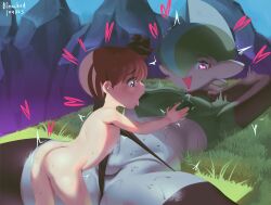 2023 2boys age_difference ass bleachedleaves gallade gen_4_pokemon highres male_focus multiple_boys nintendo nipples onii-shota pokemon sex shota tagme yaoi