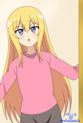 Rule 34 | 1girl, blonde hair, blue eyes, gabriel dropout, gabriel tenma white