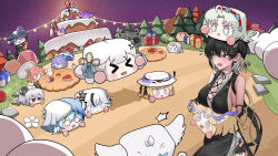 ! ... 1girl abby_(wuthering_waves) absurdres anger_vein bare_shoulders black_dress black_hair black_horns blonde_hair blue_hair blue_veil blush brant_(wuthering_waves) breasts calcharo_(wuthering_waves) camellya_(wuthering_waves) cantarella_(wuthering_waves) carlotta_(wuthering_waves) cartethyia_(wuthering_waves) changli_(wuthering_waves) colored_inner_hair commentary cross-laced_clothes cross-laced_dress curled_horns dress female_rover_(wuthering_waves) grey_hair hair_ribbon hat heenna0925 highres holding holding_umbrella horns jinhsi_(wuthering_waves) large_breasts long_hair low_ponytail multicolored_hair notice_lines objectification oil-paper_umbrella open_mouth parasol phoebe_(wuthering_waves) pink_hair ponytail purple_hair red_eyes ribbon roccia_(wuthering_waves) rover_(wuthering_waves) shorekeeper_(wuthering_waves) sleeveless sleeveless_dress solo sparkling_eyes two-tone_veil umbrella veil white_hair white_hat white_umbrella white_veil wuthering_waves yellow_eyes yellow_ribbon zani_(wuthering_waves)