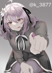 1girl breasts highres large_breasts lily_(spy_kyoushitsu) skirt solo spy_kyoushitsu