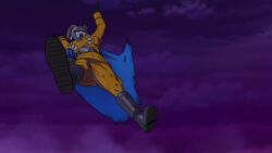 android_18 animated battle blonde_hair cell_(dragon_ball) destruction dragon_ball dragon_ball_super dragon_ball_super_super_hero flying gamma_1 gamma_2 son_gohan son_goten sound spoilers tagme trunks_(dragon_ball) video