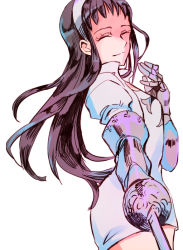 10s 1girl black_hair closed_eyes female_focus guila hairband long_hair nanatsu_no_taizai noshima smile solo