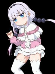 Rule 34 | goldmondsel, highres, kanna kamui, kobayashi-san chi no maidragon, solo, tagme, thighhighs
