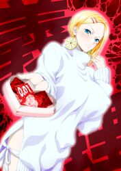Rule 34 | 1girl, blonde hair, miss valentine, nel-zel formula, one piece