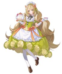 Rule 34 | 1girl, apron, blonde hair, butterfly hair ornament, celine (fire emblem), celine (tea party) (fire emblem), cup, dress, fire emblem, fire emblem engage, fire emblem heroes, hair ornament, highres, holding, holding cup, long hair, looking at viewer, maid, maid apron, maid headdress, nintendo, non-web source, official alternate costume, official art, smile, solo, tachi-e, teapot, very long hair, wavy hair, yellow dress, yellow eyes