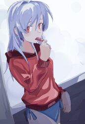 1girl artist_request bikini long_tongue piercing swimsuit tagme tongue tongue_out tongue_piercing