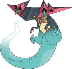 animal_focus artist_request closed_mouth dragapult dreepy full_body gen_8_pokemon nintendo no_humans official_art pokemon pokemon_(creature) pokemon_focus pokemon_swsh third-party_source transparent_background