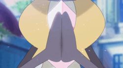 10s animated animated_gif battle cape diancie gallade gen_4_pokemon gen_6_pokemon legendary_pokemon lowres mega_diancie mega_gallade mega_pokemon mythical_pokemon nintendo no_humans pokemon pokemon_(creature) pokemon_oras ribbon sword weapon