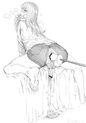 2boys anal anus ass blush crotchless crotchless_pants cum cum_flood cum_from_ass cum_in_ass cum_on_body cum_on_floor cum_on_penis cum_on_sheets cum_overflow cum_pool cumdrip dildo ejaculating_while_penetrated ejaculation erection happy_sex highres konery_(reasonyou) large_insertion large_penis long_hair looking_at_viewer looking_back male_ass male_focus male_penetrated mask mouth_mask multiple_boys nude open_mouth orgasm pants penis perineal_bulge perineum presenting presenting_anus puckered_anus sex sex_from_behind sex_machine sex_toy shiny_anus testicles thighs tongue veins veiny_penis yaoi