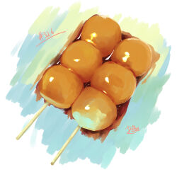 absurdres commentary_request dango food food_focus highres no_humans original skewer takisou_sou wagashi