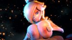 10s 1boy 1girl 3d animated blonde_hair blue_eyes bouncing_breasts breasts breasts_squeezed_together choker covering_one_eye covering_privates crown erection hair_over_one_eye hetero huge_breasts jinouga97 lips long_hair looping_animation lying mario_(series) nintendo nipples nude on_back outdoors paizuri penis pov rosalina rubbing solo_focus source_filmmaker_(medium) space squeezing super_mario_bros._1 super_mario_galaxy super_smash_bros. topless_female uncensored upper_body video