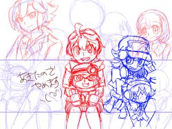 Rule 34 | appmon, asuka torajirou, digimon, digimon universe: appli monsters, gatchmon, highres, kashiki ai, musimon, shinkai haru, tagme, unryuji knight