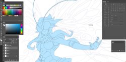 1girl antenna armor armored_gloves armored_leotard blue_eyes breasts bug butterfly butterfly_wings digimon digimon_(creature) digimon_story:_cyber_sleuth digimon_story:_cyber_sleuth_hacker&#039;s_memory female_focus gloves headgear helmet highres hudiemon insect insect_wings leotard medium_breasts ph6xeivbgpimggg shoulder_armor skirt solo solo_focus thick_thighs thighhighs thighs tinted_eyewear white_background wings yellow-tinted_eyewear