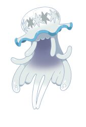 absurdres animal_focus artist_request full_body gen_7_pokemon highres jellyfish nihilego nintendo no_humans official_art pokemon pokemon_(creature) pokemon_focus pokemon_sm see-through_body solo tentacles third-party_source transparent_background ultra_beast