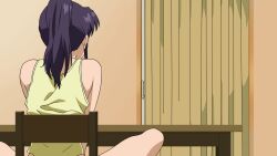 2girls animated animated_gif ass bathroom breasts brown_hair clothed_female_nude_female completely_nude feet jiggle katsuragi_misato long_hair looking_at_another multiple_girls navel neon_genesis_evangelion nipples nude nude_filter souryuu_asuka_langley szmitten third-party_edit