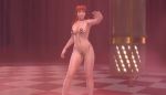 1girl 3d animated ass ass_shake bikini breasts dancer dancing dead_or_alive dead_or_alive_xtreme_3_fortune female_focus full_body indoors kasumi_(doa) long_hair micro_bikini solo swimsuit thong thong_bikini venus_bikini video video