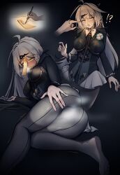 absurdres black_pantyhose dw_ed_(accelerator) highres hypnosis mind_control pantyhose spread_pussy yixuan_(zenless_zone_zero) zenless_zone_zero