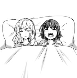 2girls crying girls_band_cry iseri_nina kawaragi_momoka multiple_girls raya_(yuri15923) tagme