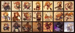 6+girls archer_(fft) arithmetician_(fft) armor axe bad_id bad_pixiv_id bandana black_mage black_mage_(fft) black_mage_(final_fantasy) blonde_hair boots bow bow_(weapon) cape chemist_(fft) dagger dancer_(fft) dark_knight_(fft) dragoon dragoon_(fft) dragoon_(final_fantasy) energy final_fantasy final_fantasy_tactics flail geomancer_(fft) gun hair_bow hair_bun katana knife knight_(fft) magic mask mime_(fft) momigara_(mmgrkmnk) monk_(fft) multiple_girls mystic_(fft) ninja_(fft) onion_knight orator_(fft) pantyhose rifle samurai_(fft) shuriken single_hair_bun squire_(fft) summoner_(fft) sword thief_(fft) weapon white_mage white_mage_(fft) white_mage_(final_fantasy)