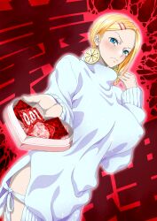 Rule 34 | 1girl, blonde hair, miss valentine, nel-zel formula, one piece