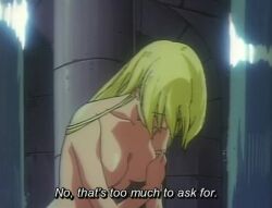 1990s_(style) 1999 1girl animated bathroom blonde_hair blue_eyes breasts censored indoors interior long_hair lowres navel nipples nude retro_artstyle sharon_(words_worth) solo sound standing tagme video washing_hair words_worth
