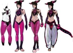 1girl artist_request ass bug han_juri highres navel spider street_fighter tagme