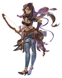 1girl dark-skinned_female dark_skin granblue_fantasy minaba_hideo official_art smile tabina_(granblue_fantasy) tagme