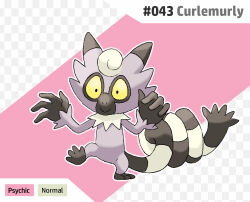 character_name colored_sclera fakemon highres junglephox looking_at_viewer nintendo no_humans pokemon solo tail yellow_sclera